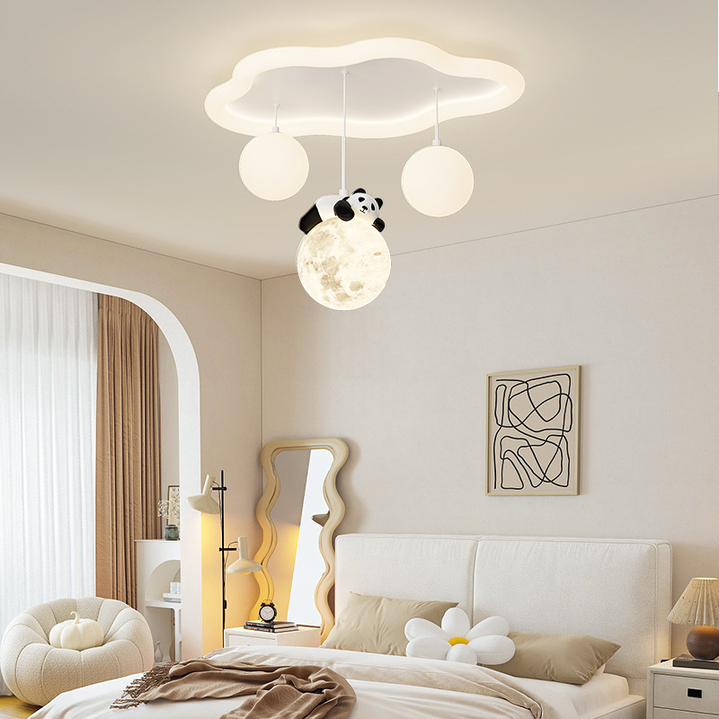 Baby Nursery Ceiling Light - Wolk Panda Plafondverlichting Cloud Bubble Ball