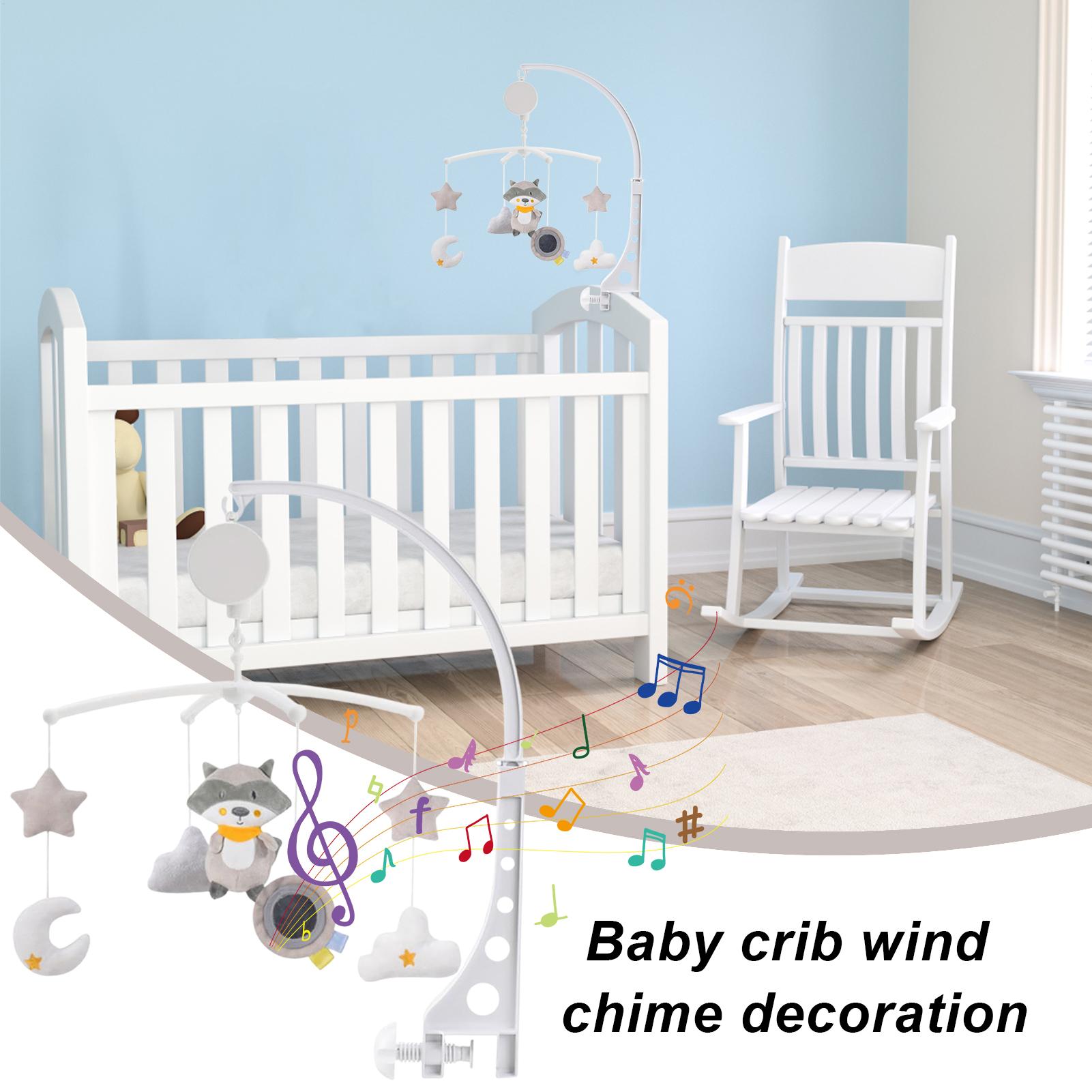Crib Mobile Musical - Wiegmobiel Babymobiel voor wieg Rustgevende muziekdoos