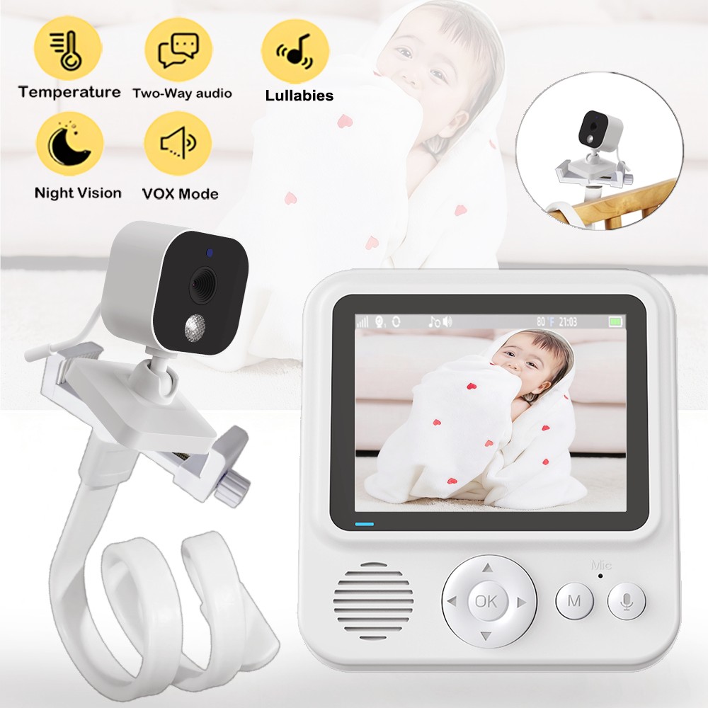 Baby Nursery Camera - 2,8 inch draadloze video babyfoon met