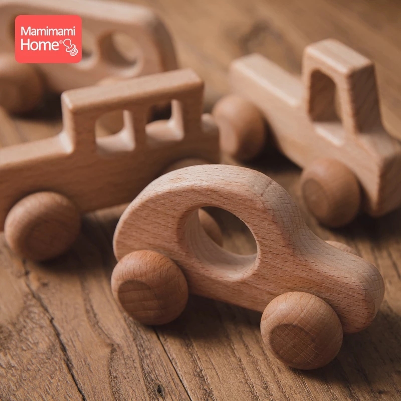 Baby Nursery Hospital - 1Pc Houten Auto Baby Speelgoed Bpa