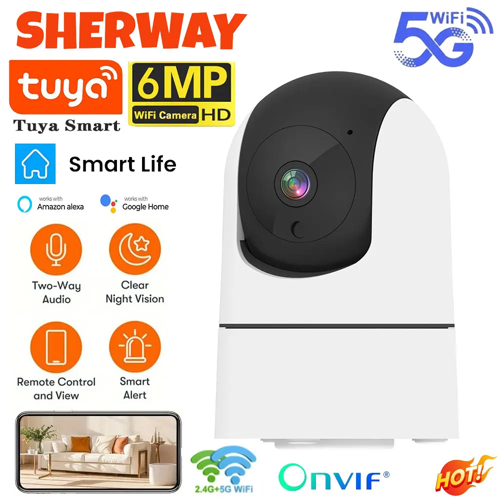 Baby Nursery Camera - Tuya 5G WiFi IP Camera Indoor