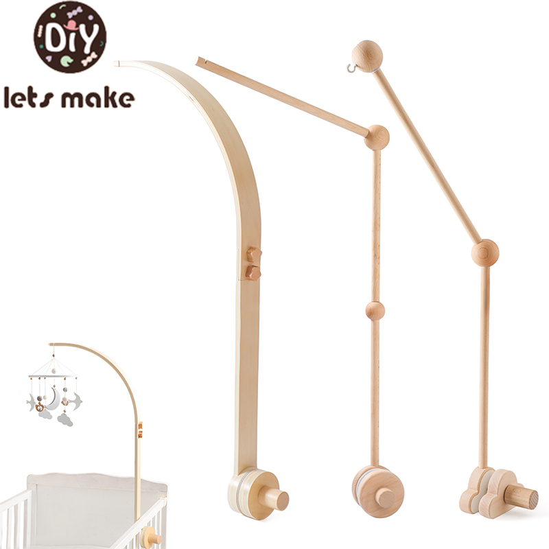 Crib Mobile Musical - Baby Houten Bed Bel Beugel Mobiele