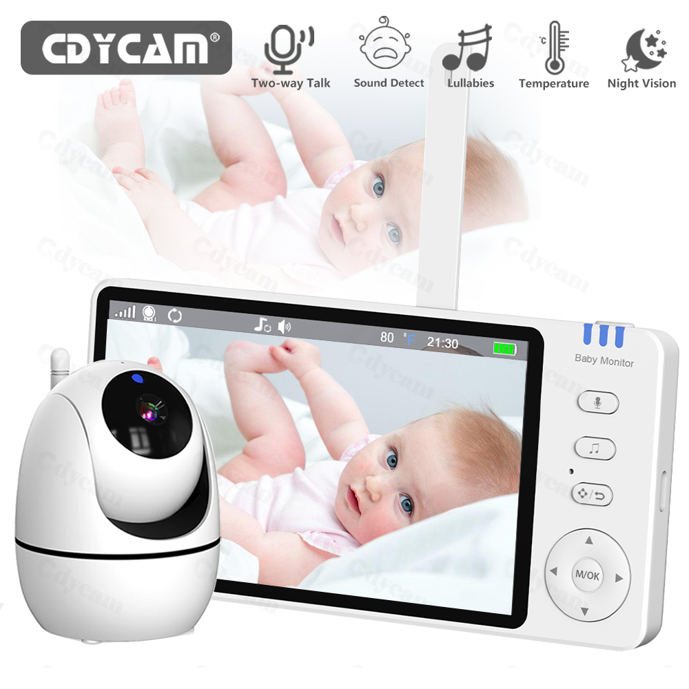 Baby Nursery Camera - Video-babyfoon met camera en audio, babyfoon