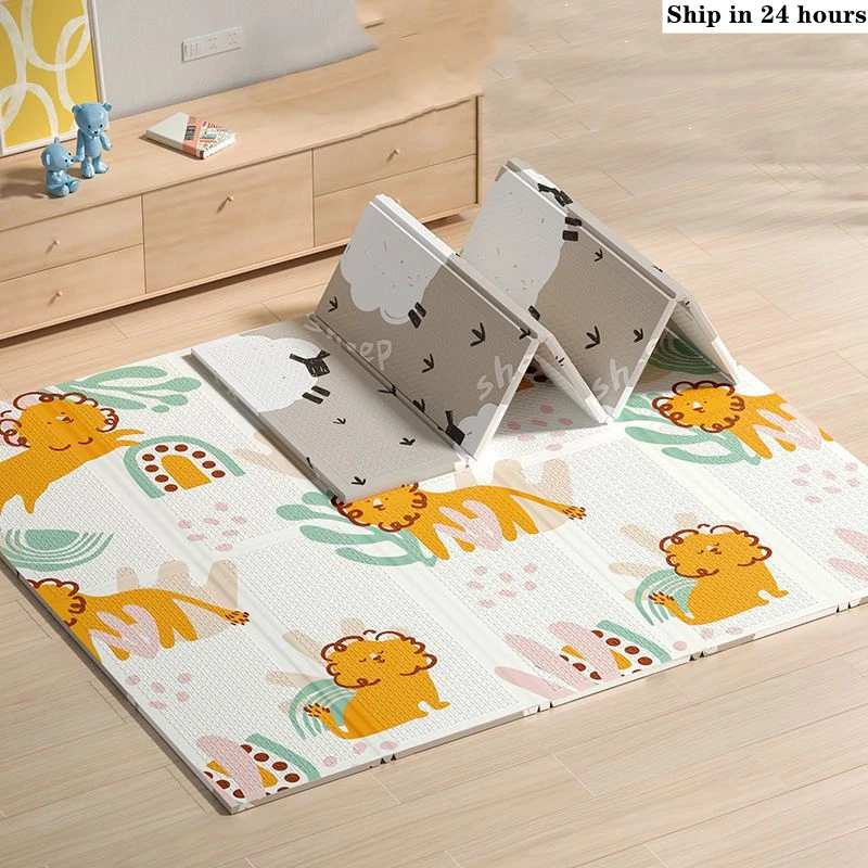 Baby Nursery Music - Babyspeelmatten Opvouwbare Xpe-puzzelmat Educatief kindertapijt in