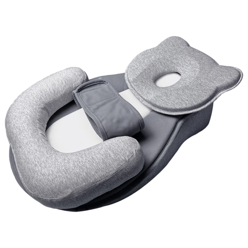 Baby Nursery Hospital - Anti-verstikking Geneigd Slaapkussen Antislipbasis 15 Graden