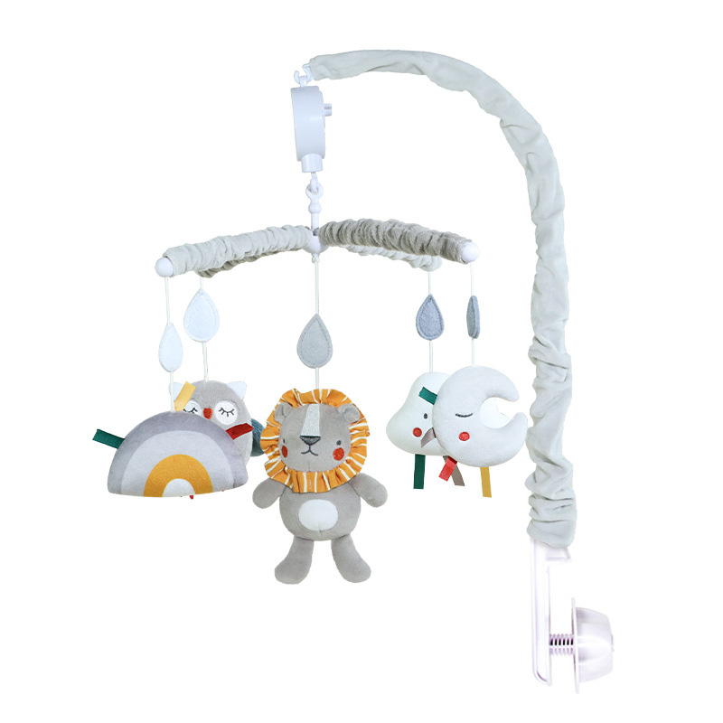 Crib Mobile Musical - Babywieg Mobiel Bed Bel Rammelaar Houder