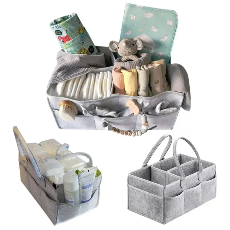 Baby Nursery Dresser - 38*23*18 cm Babyluier Caddy Organizer Draagbare