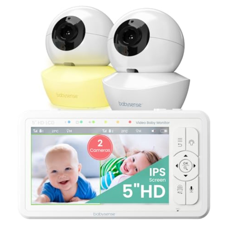Baby Monitor Split Screen - Babyfoon voor gebruik in de kinderkamer,
