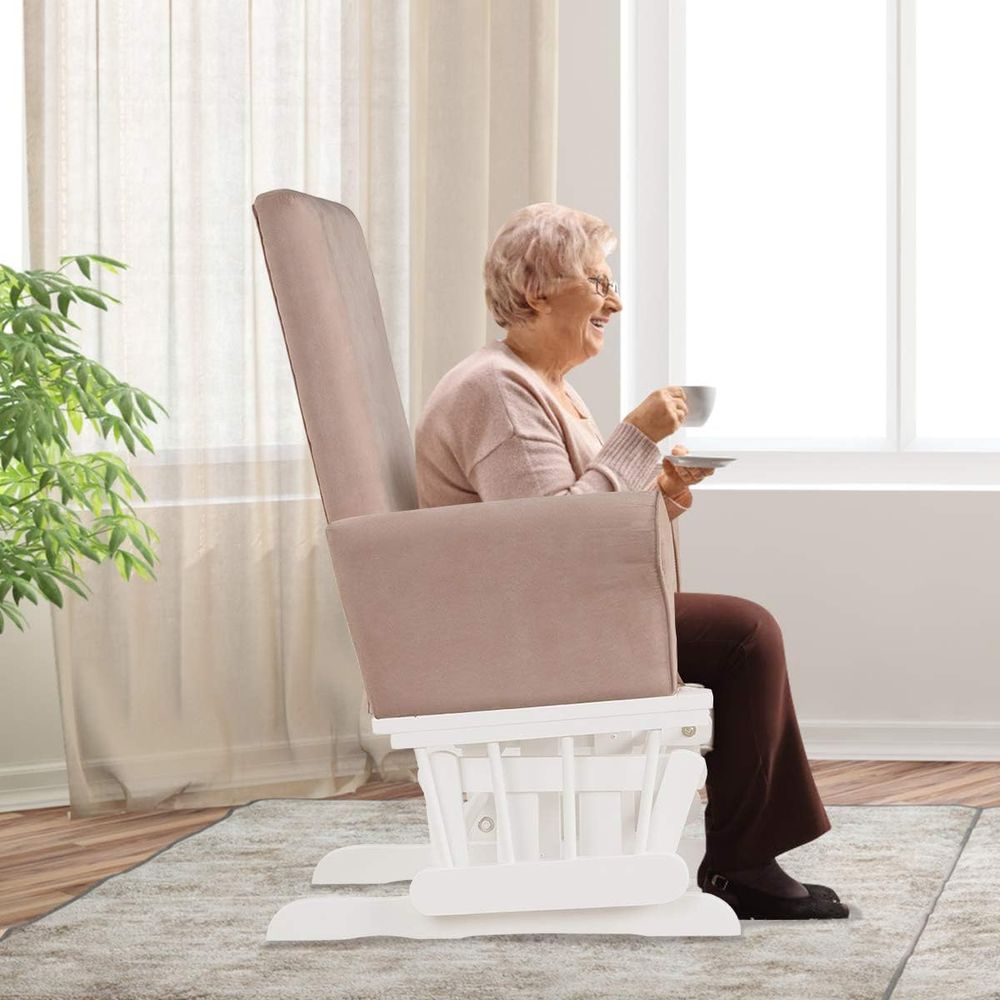 Baby Glider en Ottomaanse kuss - Baby Nursery Ottoman recensie en prijs