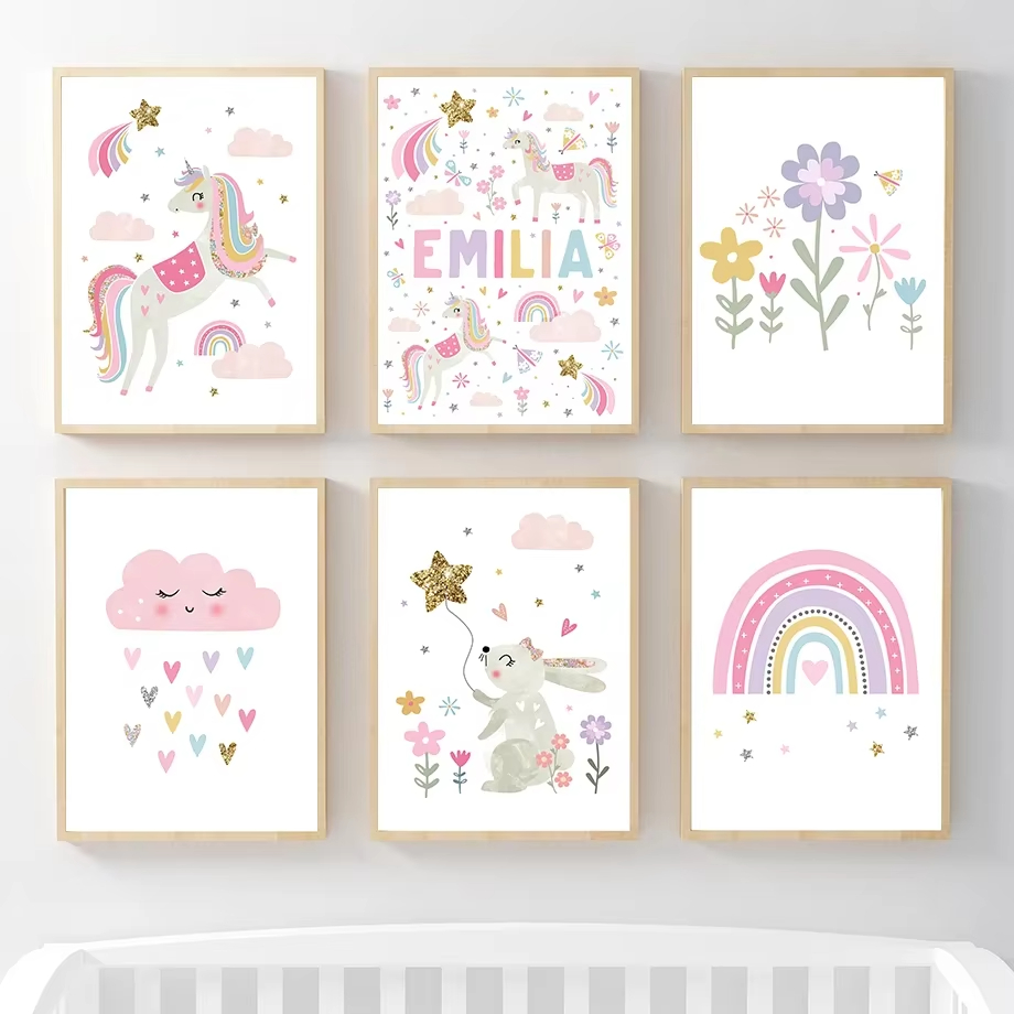 Roze Eenhoorn Konijn Regenboog - Baby Nursery Mirror recensie en prijs