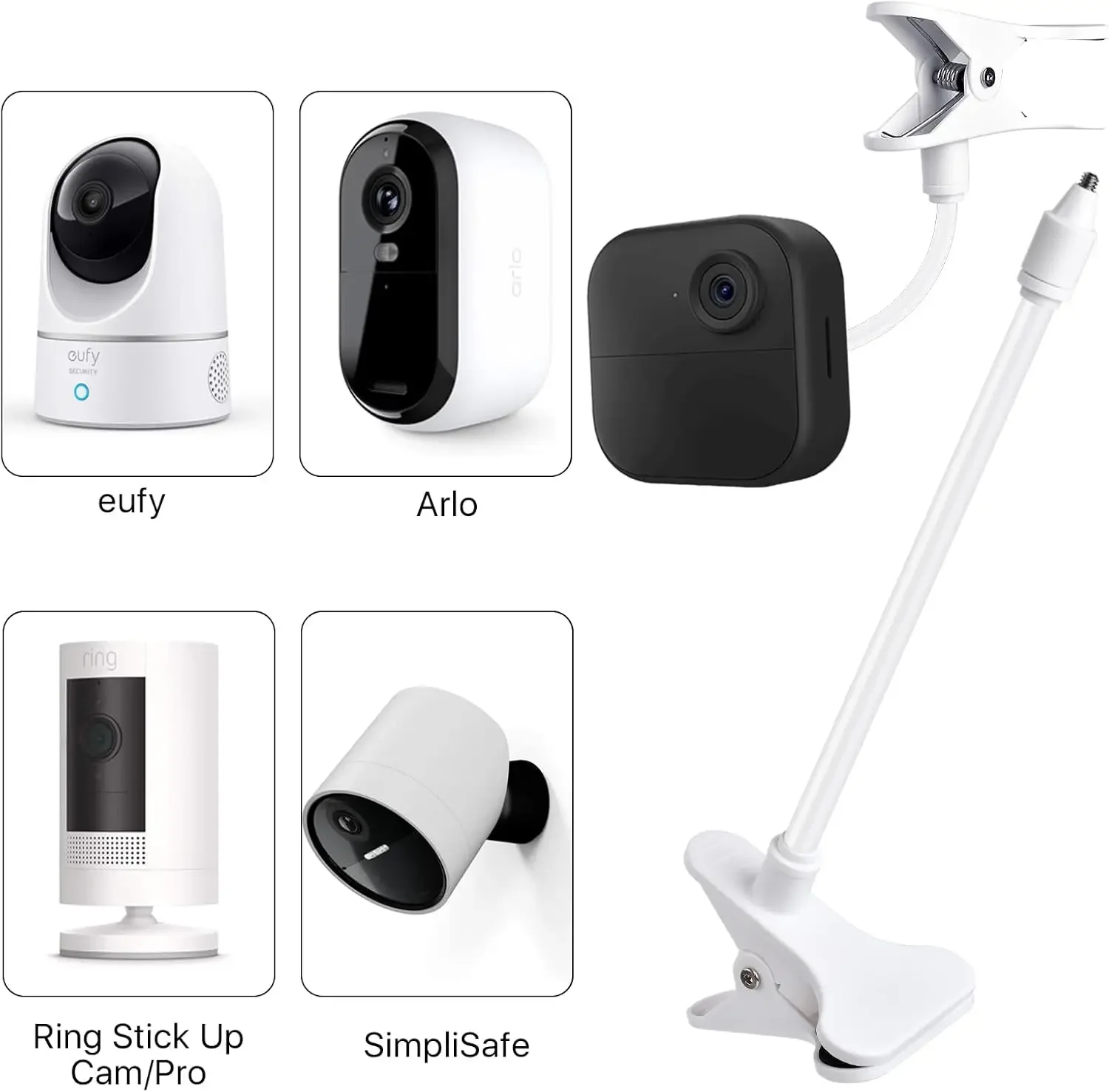 25 cm/41 cm Flexibele Babyfoon - Baby Nursery Camera recensie en prijs