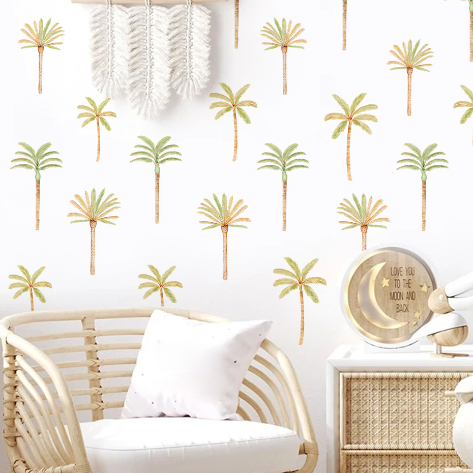 Boho Kokospalm Muursticker Voo - Baby Nursery Accessories recensie en prijs