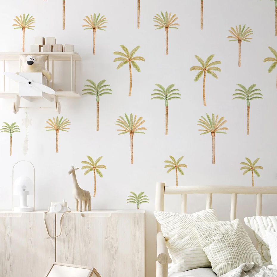 Boho Kokospalm Muursticker Voo - Baby Nursery Accessories recensie en prijs