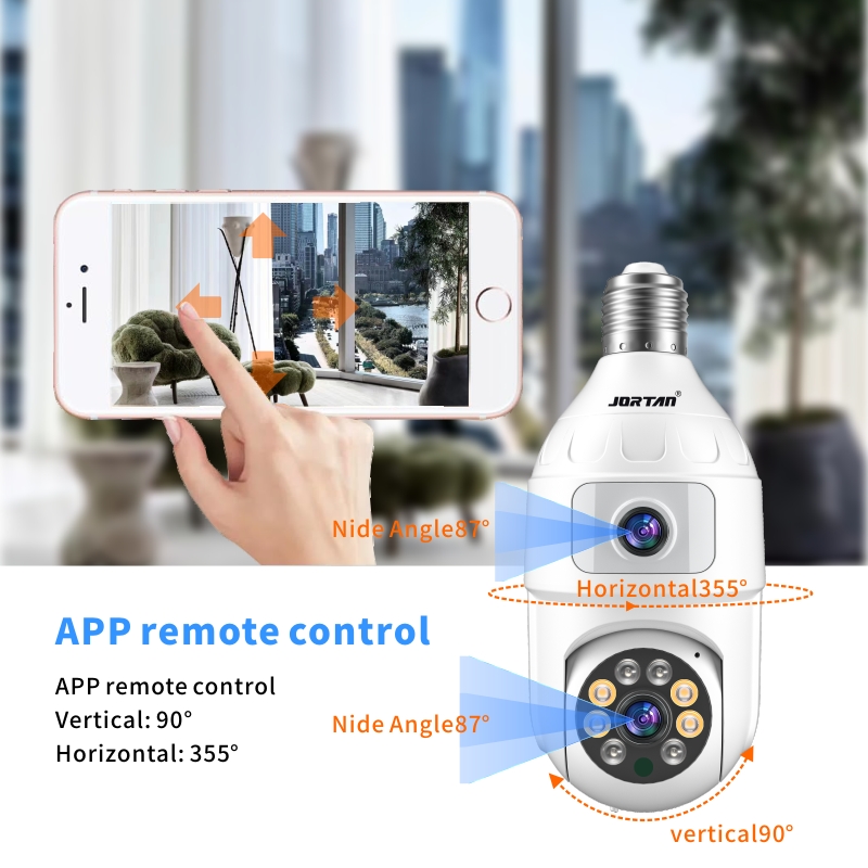 4MP Lamp E27 Dual Lens 360 Ind - Baby Monitor Split Screen recensie en prijs