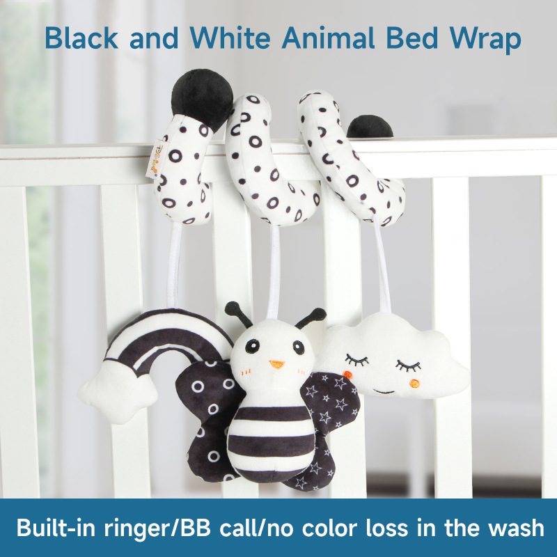 Babyspiraal knuffels Zwart-wit - Crib Mobile Musical recensie en prijs