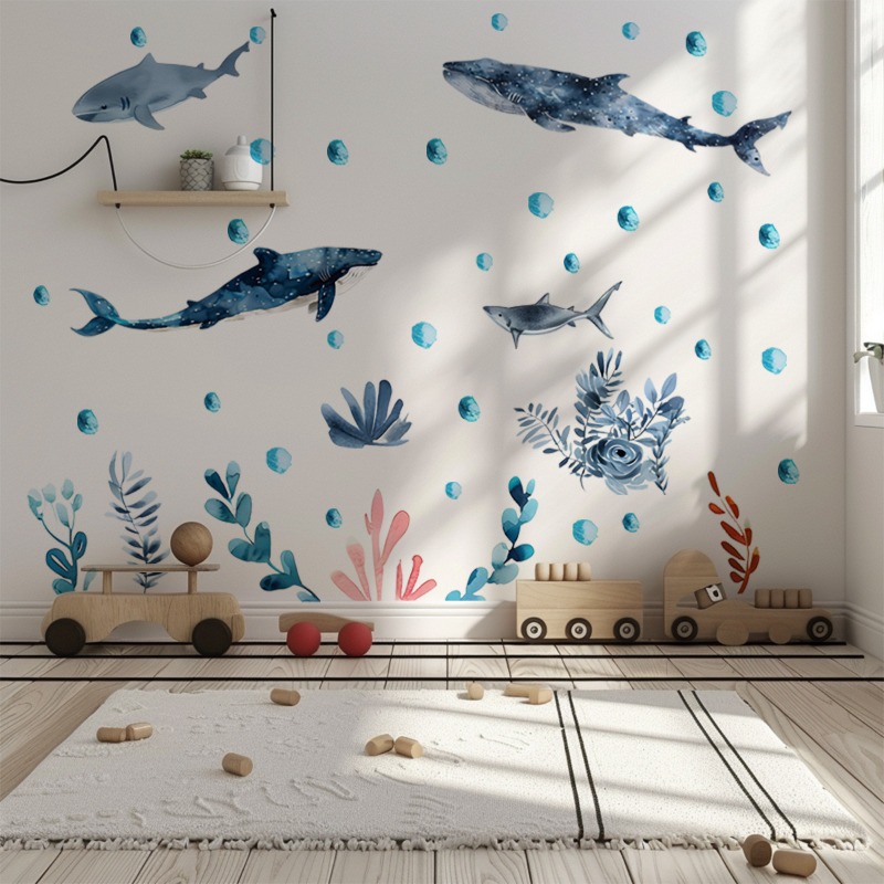 Onderzeese Leven Haai Walvis M - Baby Nursery Ocean recensie en prijs