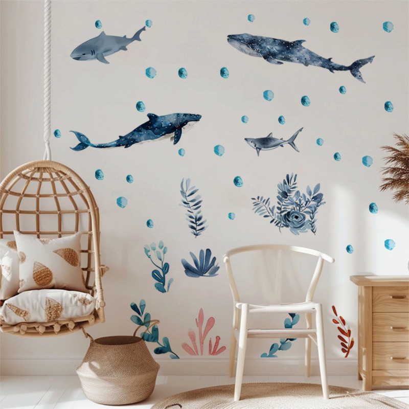 Onderzeese Leven Haai Walvis M - Baby Nursery Ocean recensie en prijs