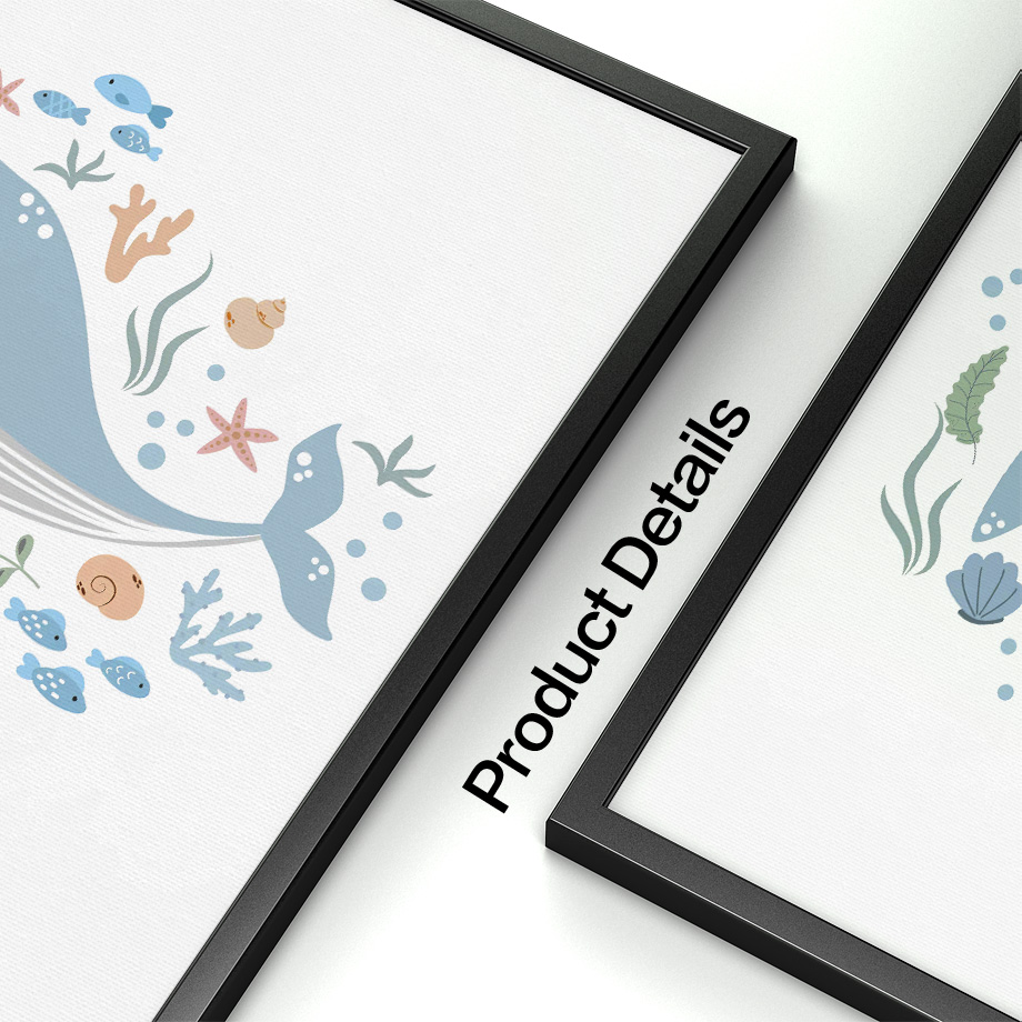 Unframe Oceaandieren Zeeschild - Baby Nursery Ocean recensie en prijs
