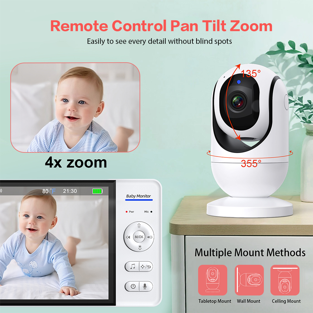 Video Babyfoon 7 ''1080P HD Gr - Baby Nursery Camera recensie en prijs