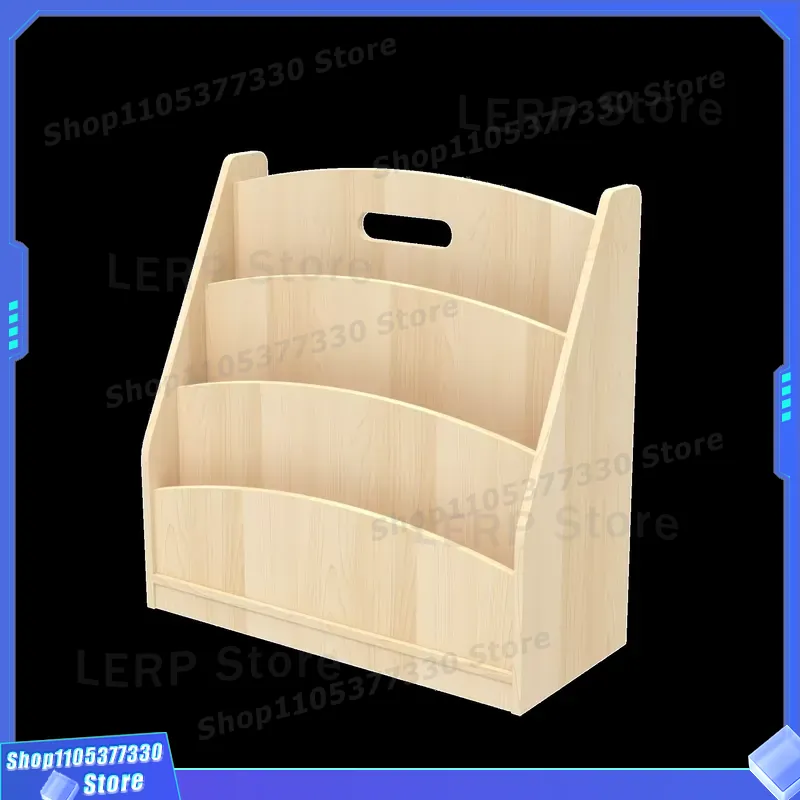Houten holle kinderopvangmeube - Baby Bookshelf Small recensie en prijs