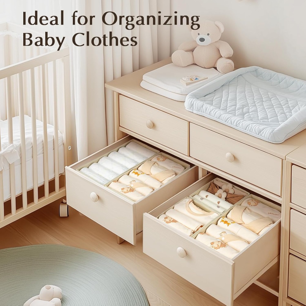Kledingopbergers voor laden, o - Baby Nursery Dresser recensie en prijs