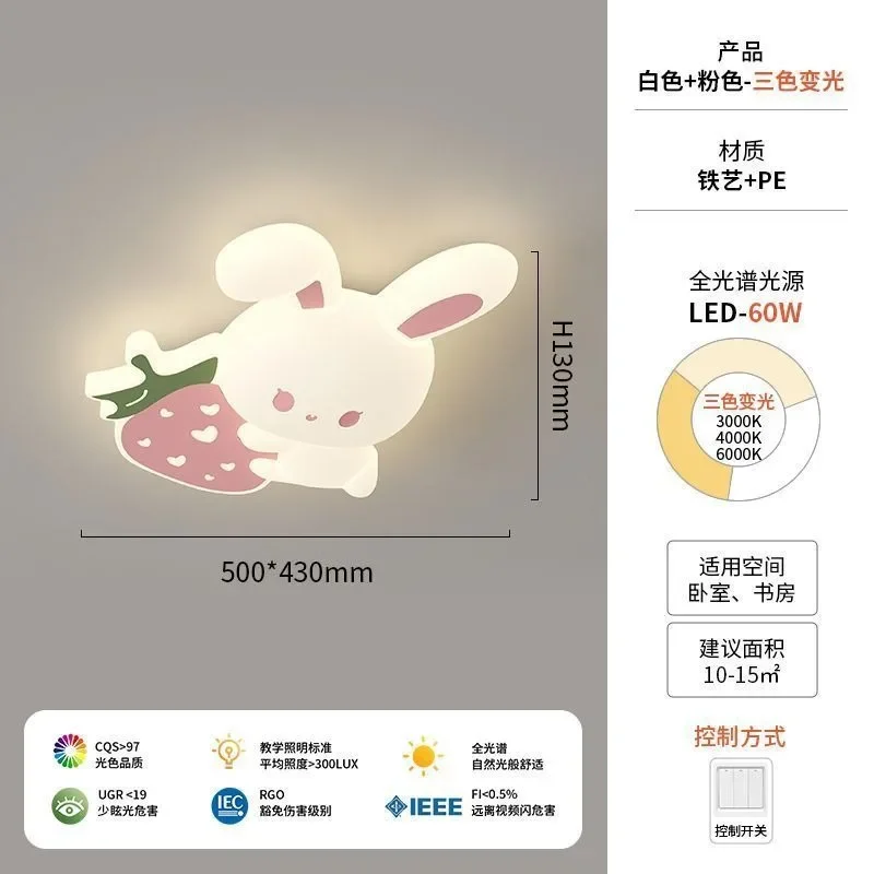 Wortelkonijn Licht Schattig Ki - Baby Nursery Ceiling Light recensie en prijs