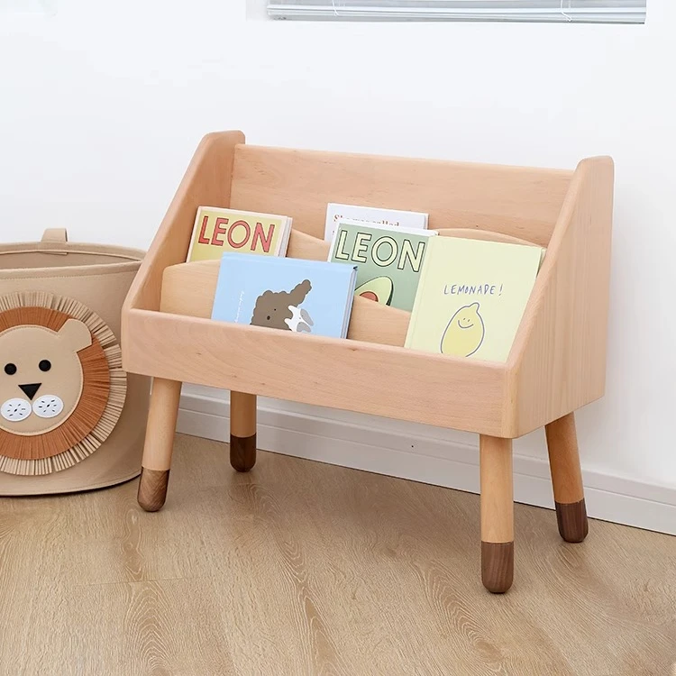 Volledig van massief hout gema - Baby Bookshelf Small recensie en prijs