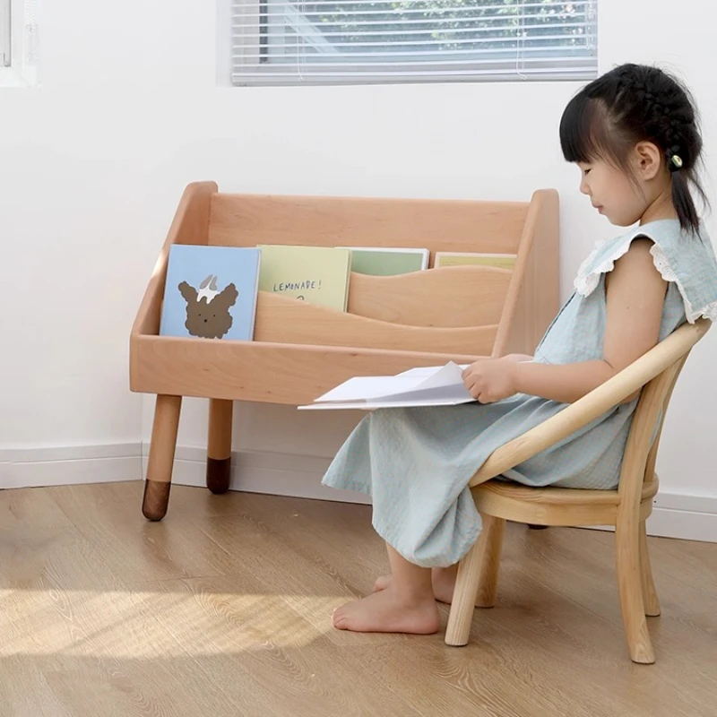 Volledig van massief hout gema - Baby Bookshelf Small recensie en prijs