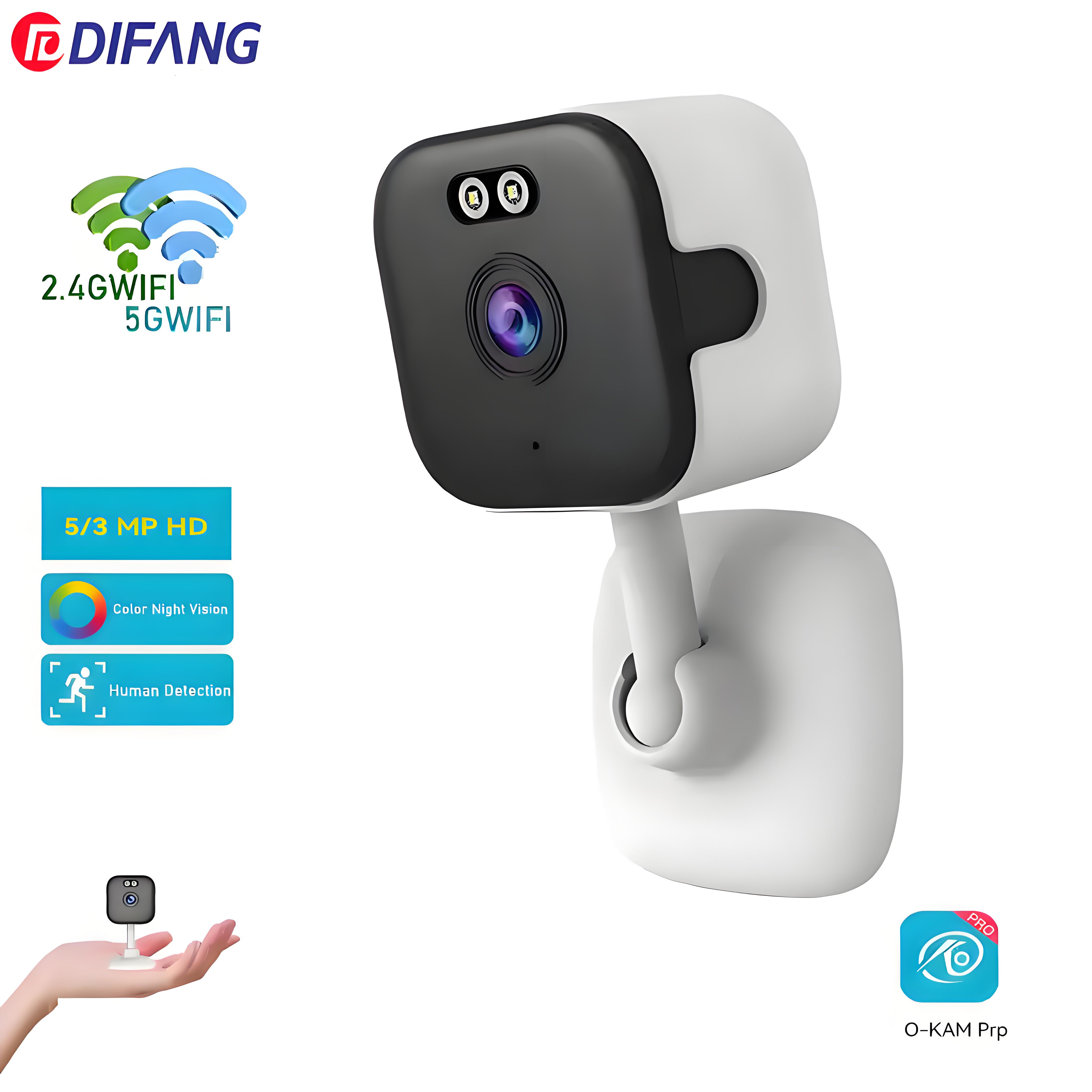 O-Kam Pro 5MP Mini Cube Dual B - Baby Monitor Split Screen recensie en prijs