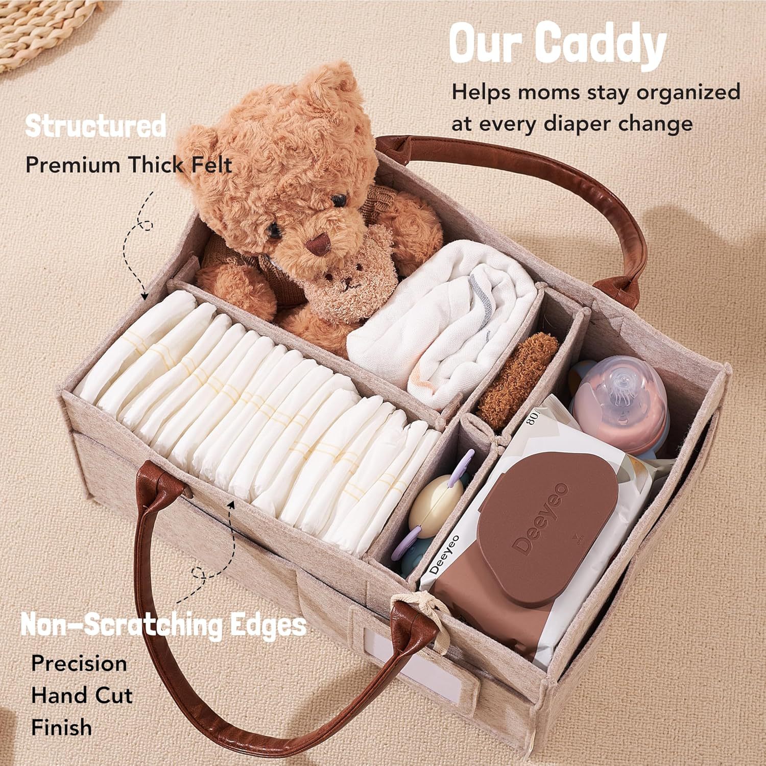 Baby Felt Opbergmandje voor de - Baby Nursery Package recensie en prijs