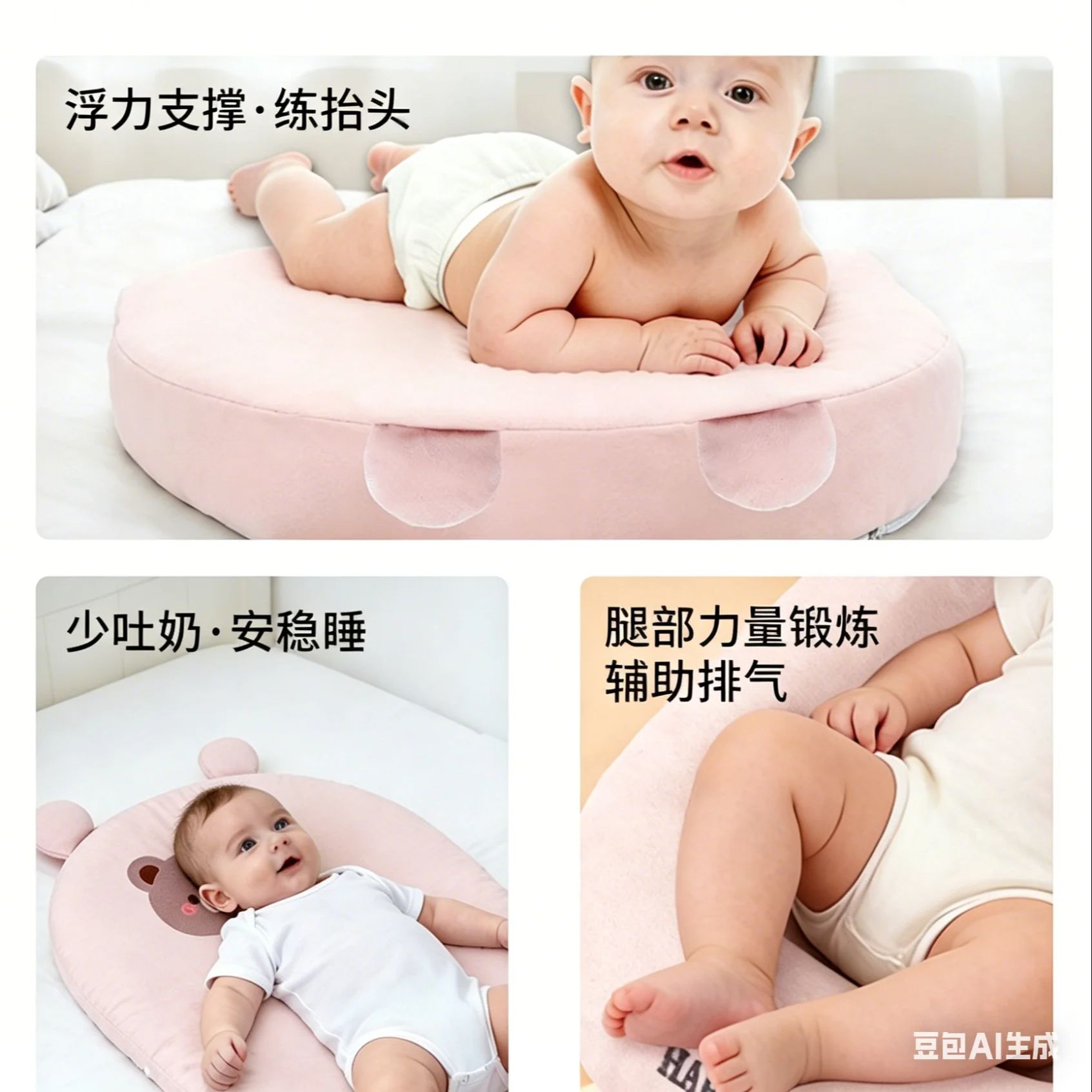 Comfortabele ligpositie voor b - Baby Nursery Hospital recensie en prijs