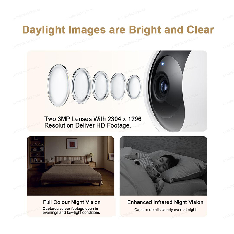 XIAOMI Smart Camera C300 Dubbe - Baby Monitor Split Screen recensie en prijs