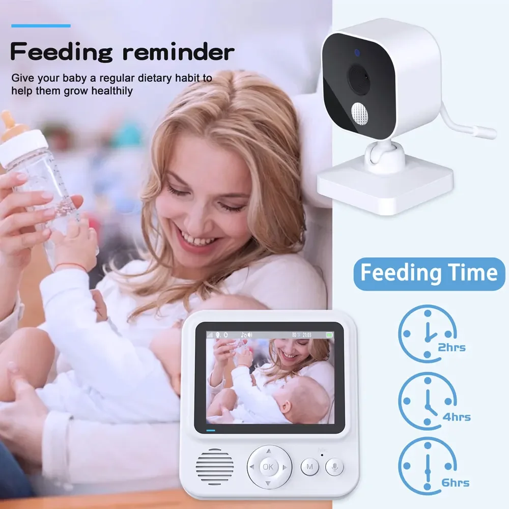 2,8 inch draadloze video babyf - Baby Nursery Camera recensie en prijs