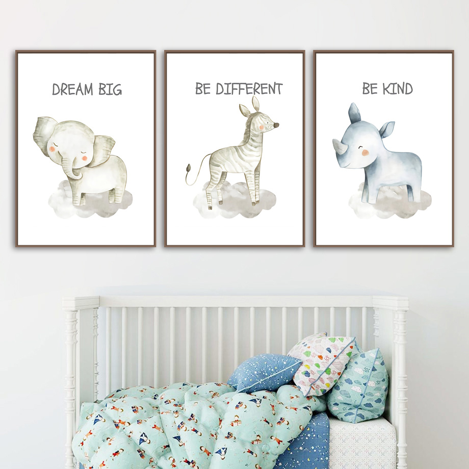 Kinderkamer Muur Canvas Schild - Baby Nursery Mirror recensie en prijs