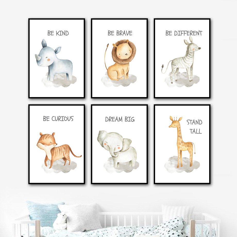Kinderkamer Muur Canvas Schild - Baby Nursery Mirror recensie en prijs