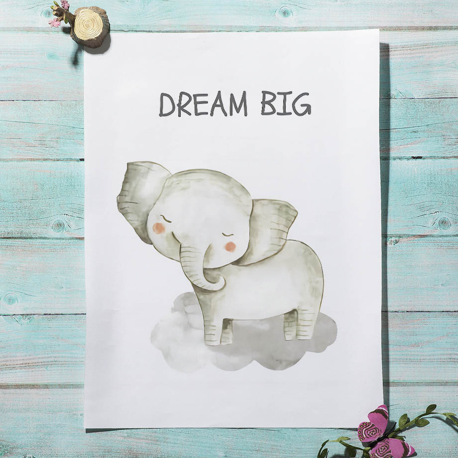 Kinderkamer Muur Canvas Schild - Baby Nursery Mirror recensie en prijs