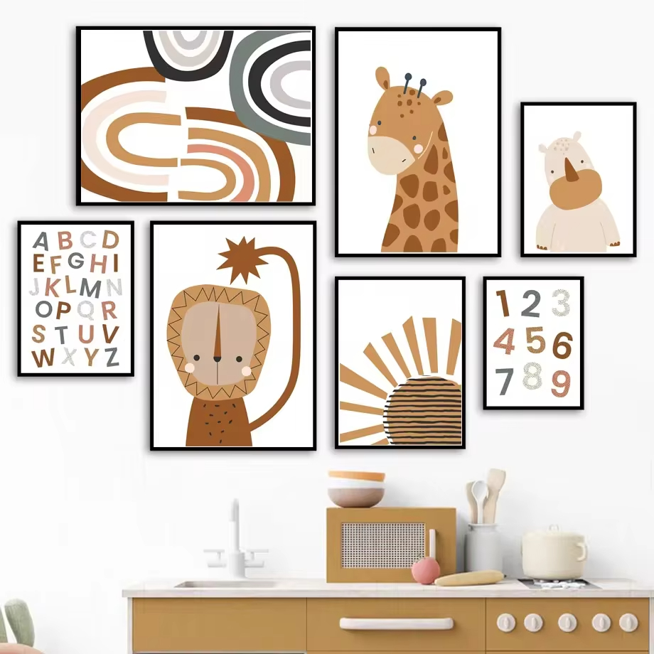 Regenboog Zon Leeuw Dinosaurus - Baby Nursery Mirror recensie en prijs