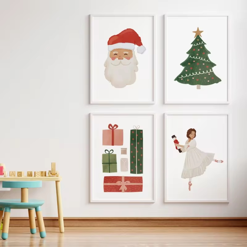 Cartoon Kerstcadeau Sokken Vro - Baby Nursery Mirror recensie en prijs