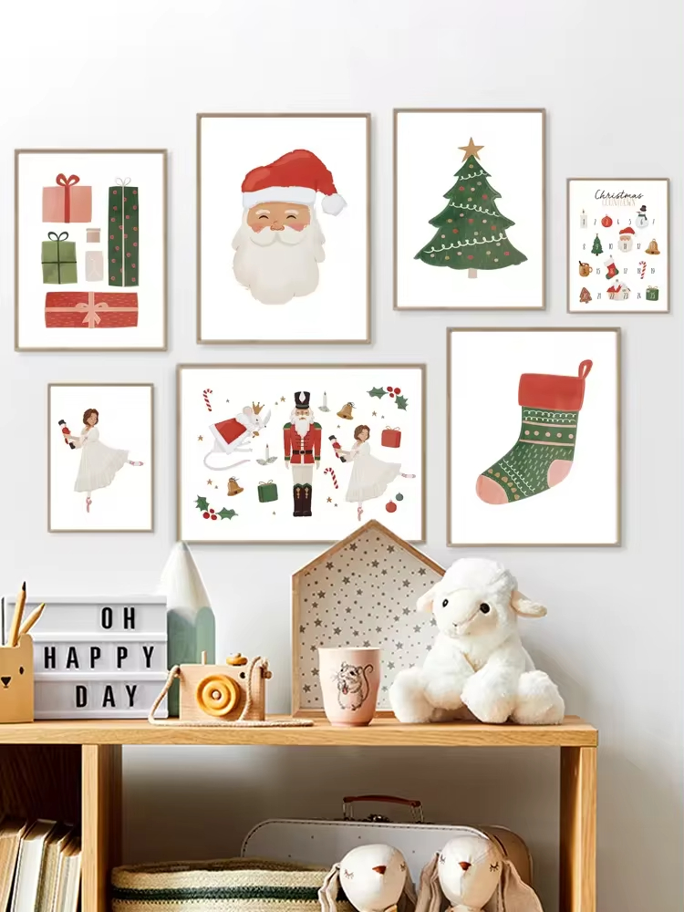 Cartoon Kerstcadeau Sokken Vro - Baby Nursery Mirror recensie en prijs