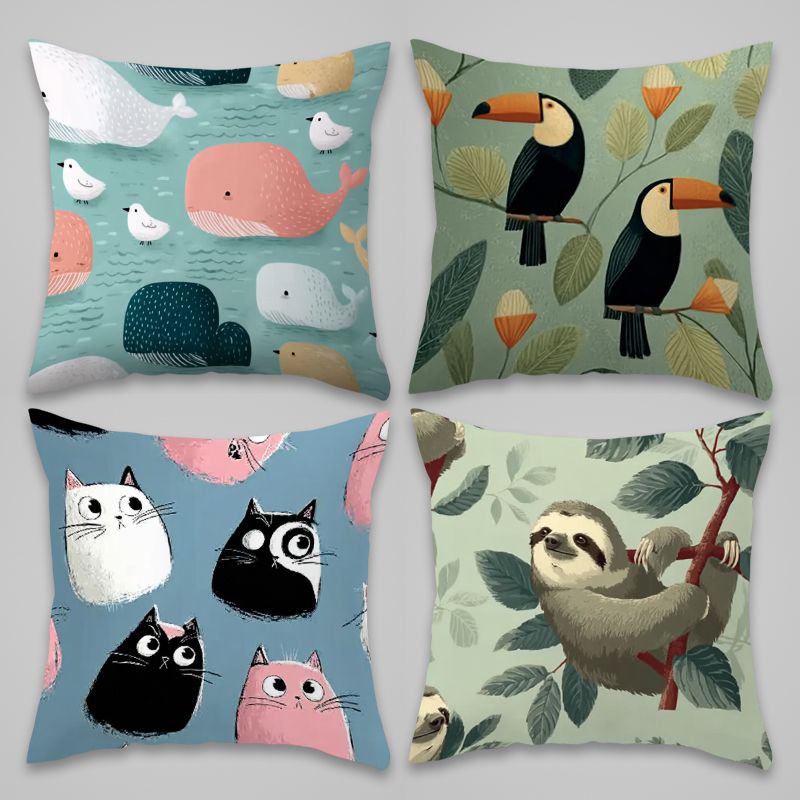 4-delige kussenslopenset schat - Baby Nursery Ocean recensie en prijs