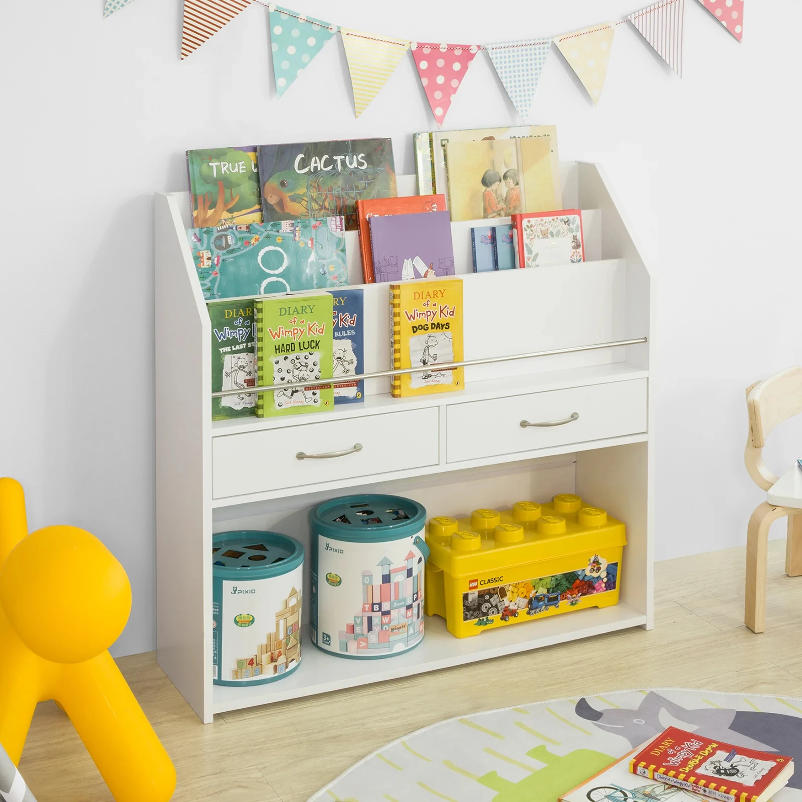 Machine Modern Wit Kleine Baby - Baby Bookshelf Small recensie en prijs