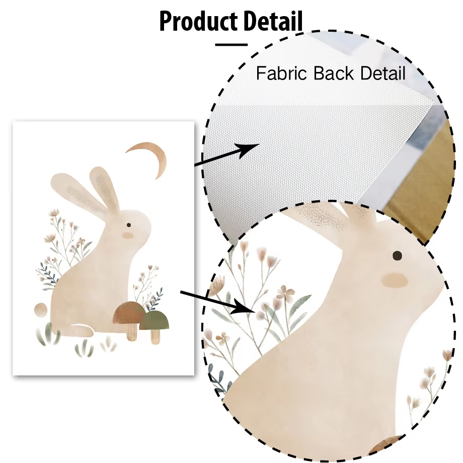 Boho Konijn Vos Egel Vogel Bla - Baby Nursery Mirror recensie en prijs