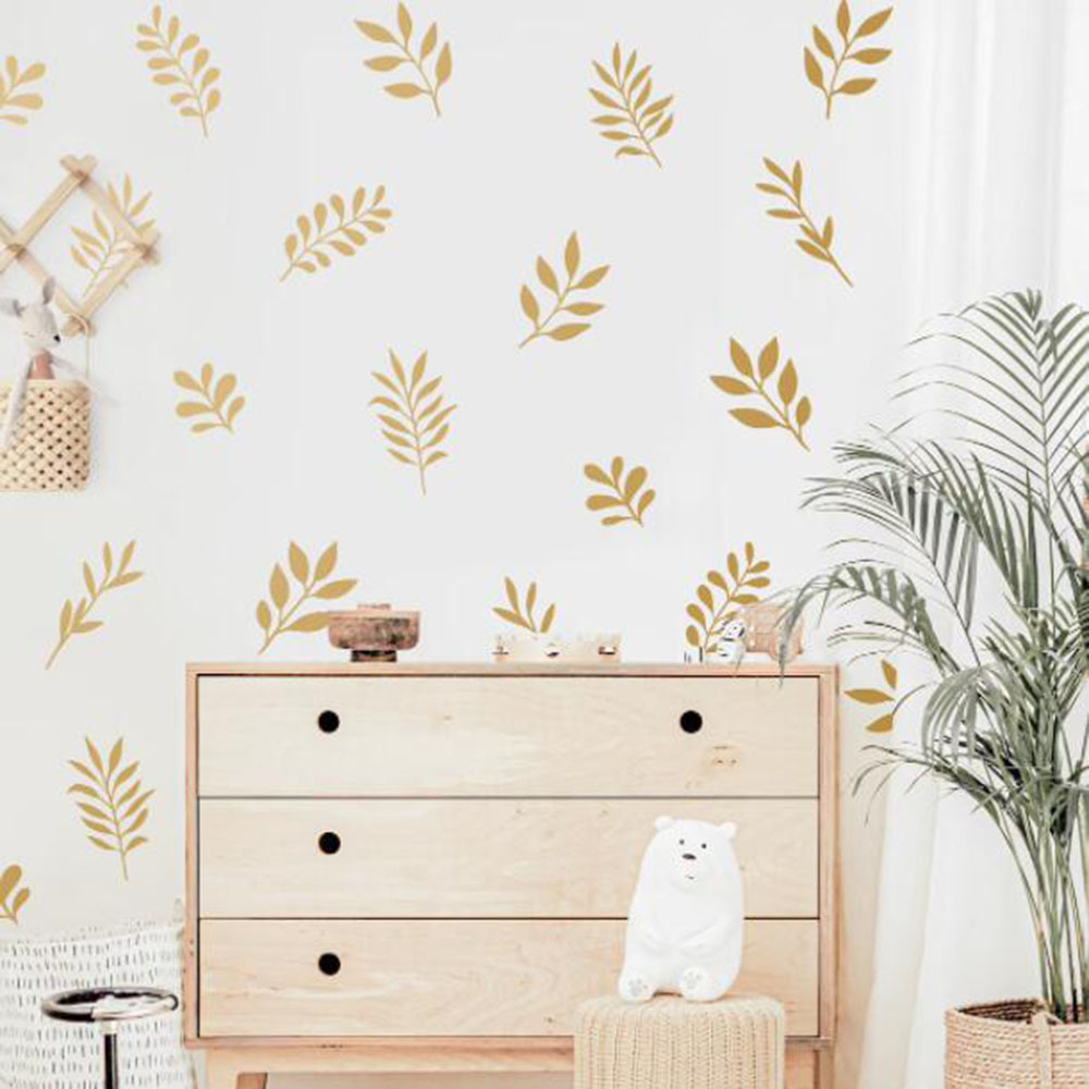 41 stuks botanische blad muurs - Baby Nursery Package recensie en prijs