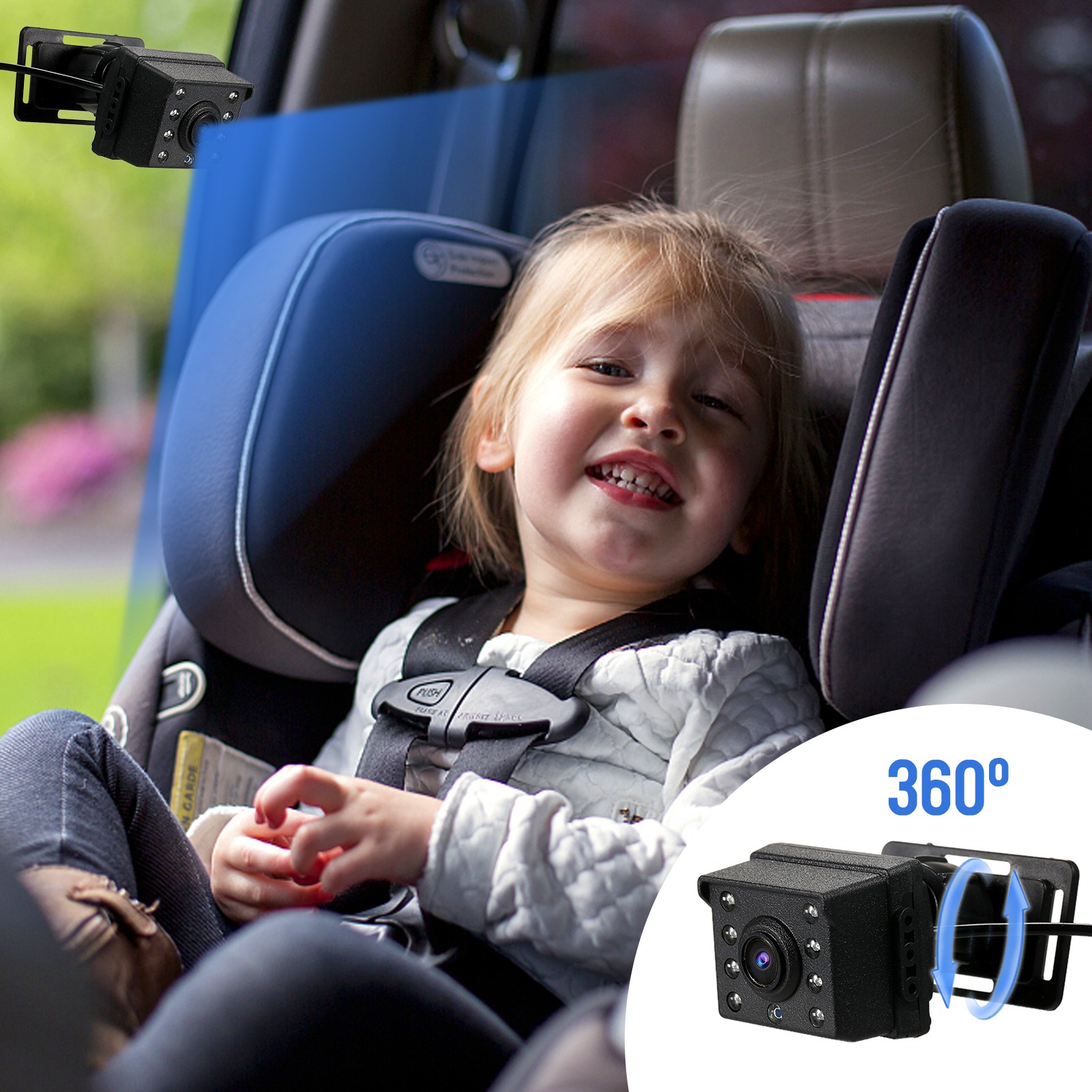 1080P Babyautospiegel met 4,3' - Baby Nursery Camera recensie en prijs