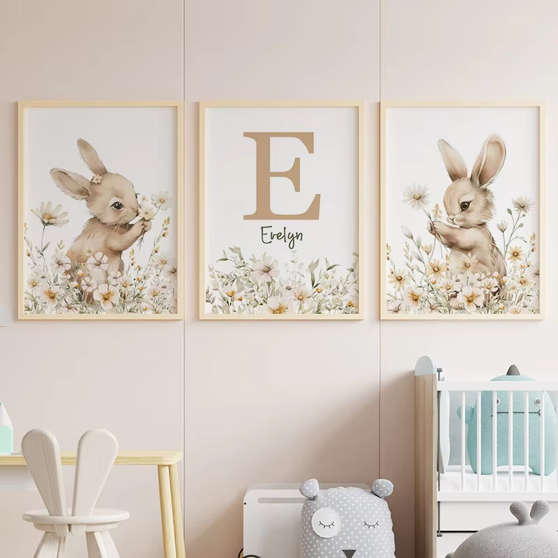 Herfst Konijn Wilde Bloem Dais - Baby Nursery Mirror recensie en prijs