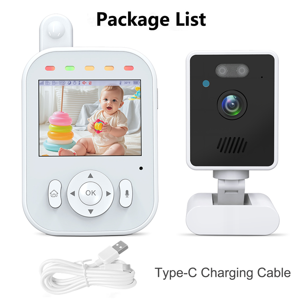 Babyfoon Draadloos voor binnen - Wearable Baby Monitor recensie en prijs