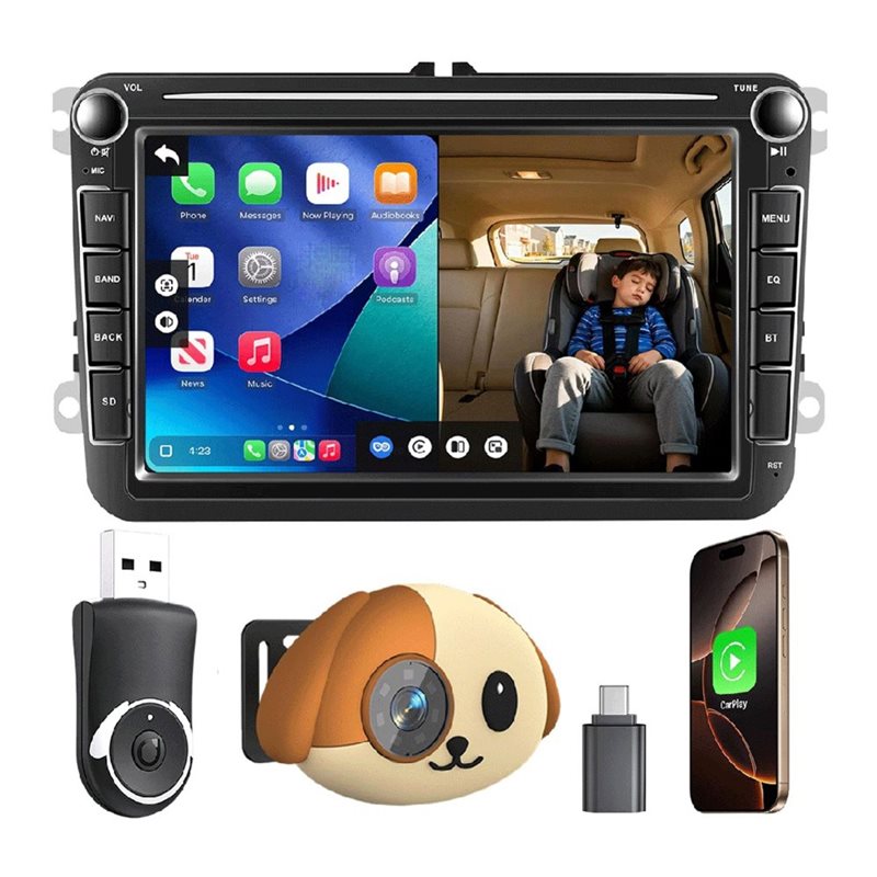 ABQB-Babyautocamera 150 °   Gr - Baby Monitor Split Screen recensie en prijs