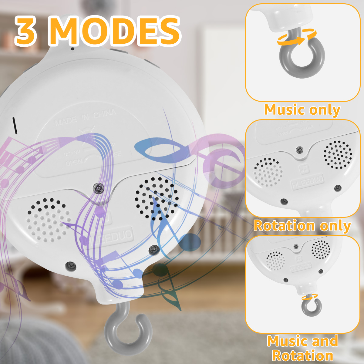 Mobiele babymuziekdoos Wieg Mo - Crib Mobile Musical recensie en prijs