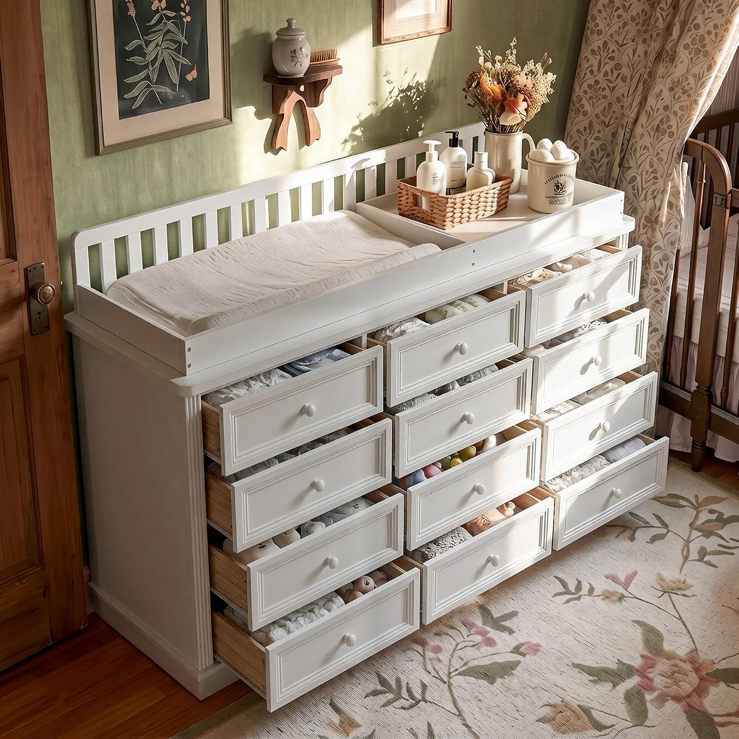 Babyverschoontafel met commode - Baby Nursery Dresser recensie en prijs