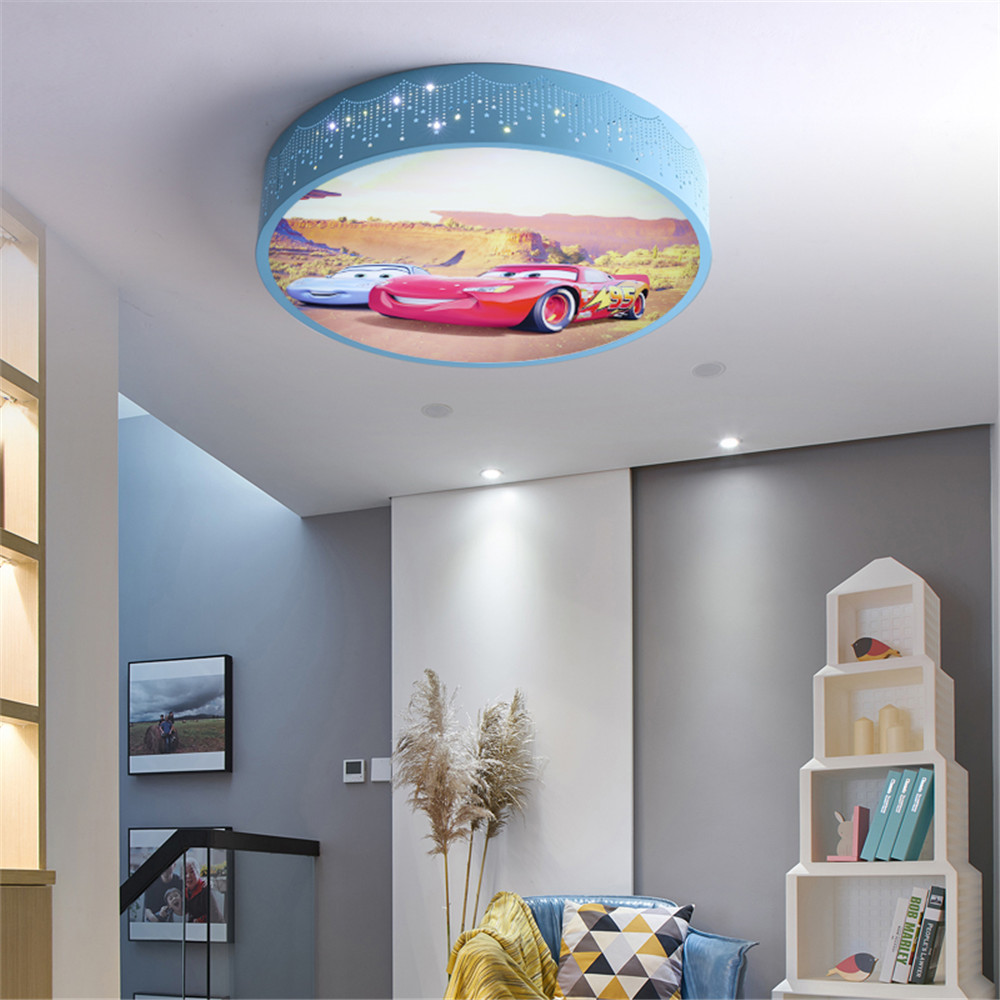 Cartoon Auto Ronde Led Plafond - Baby Nursery Ceiling Light recensie en prijs